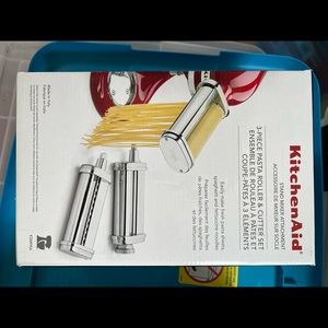 Kitchen Aid pasta attachment. Never opened!